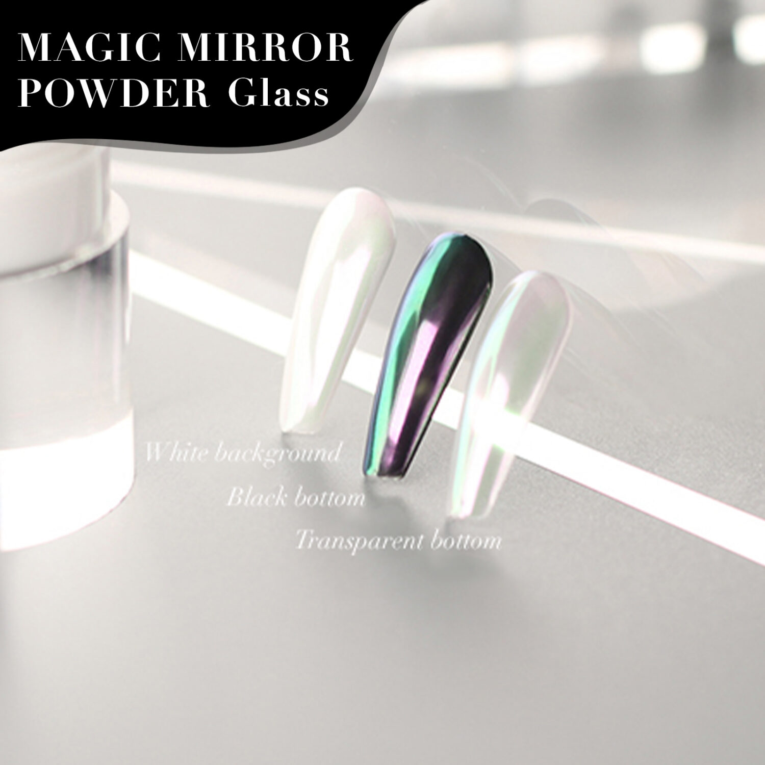 CHROME POWDER - GLASS