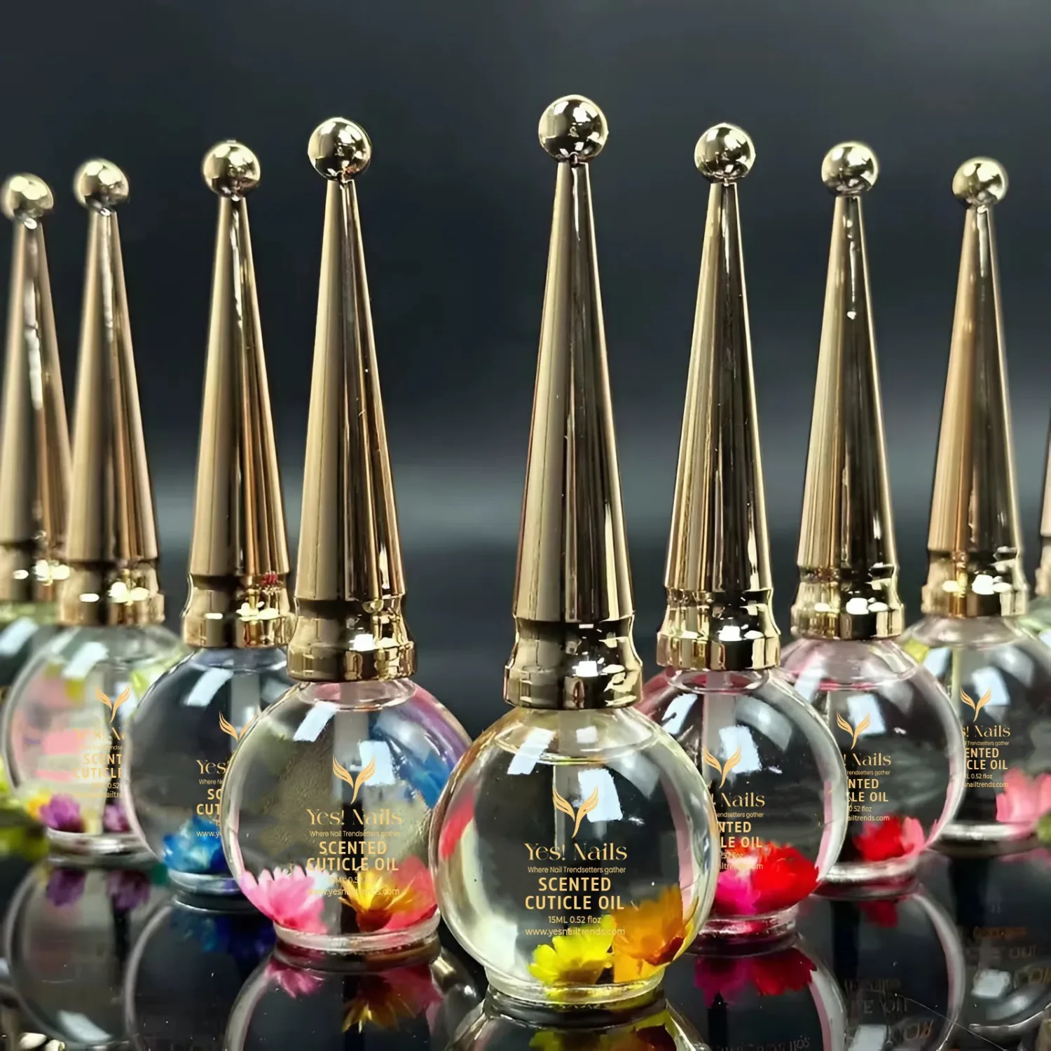 Alternative view of DRIED FLOWER CUTICLE OIL – 12 Scents