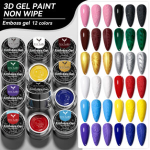 NON-WIPE 3D EMBOSS GEL PAINT