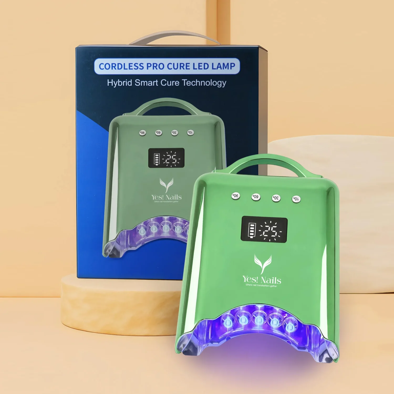 Alternative view of PRO CURE – Rechargeable High Power 78W LED Lamp