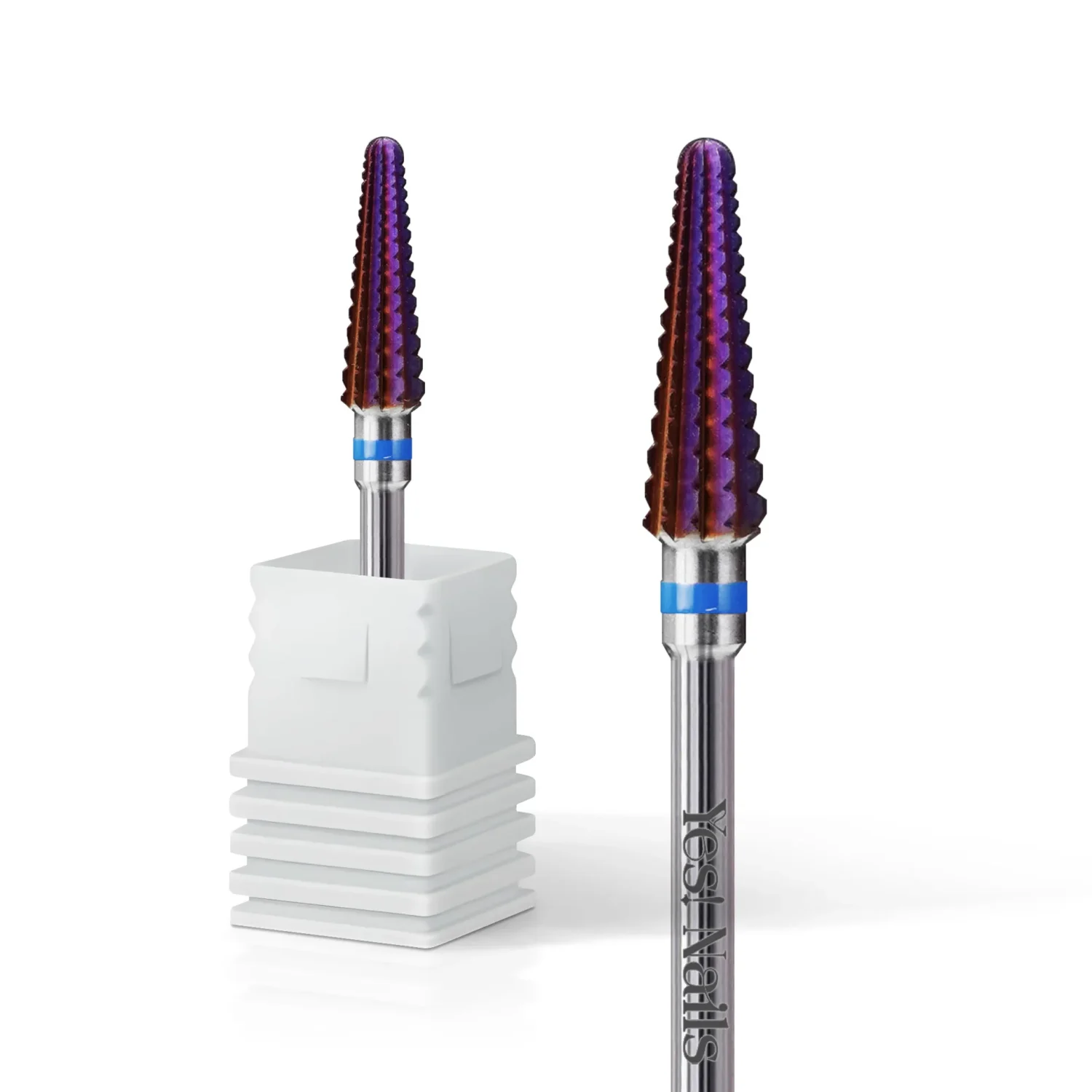 STRAIGHT EDGE W/ SPIRAL CUT – TITANIUM