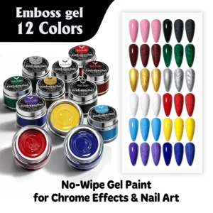 NON-WIPE 3D EMBOSS GEL PAINT
