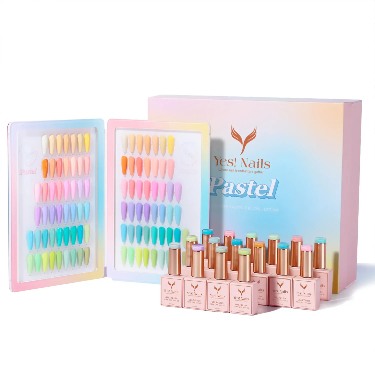 VINTAGE PASTEL – 48 COLORS GEL POLISH COLLECITON