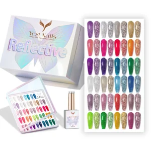REFLECTIVE DISCO FLASH  BLING GEL COLLECTION
