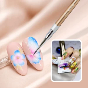 Alternative view of MARBLE & 3D FLOWER NAIL ART BRUSH