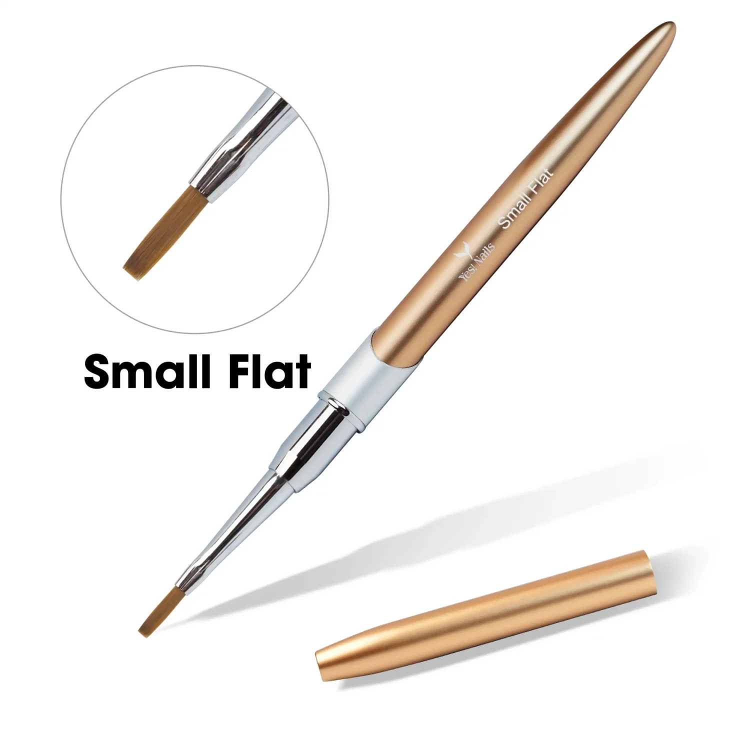 SMALL FLAT NAIL ART BRUSH