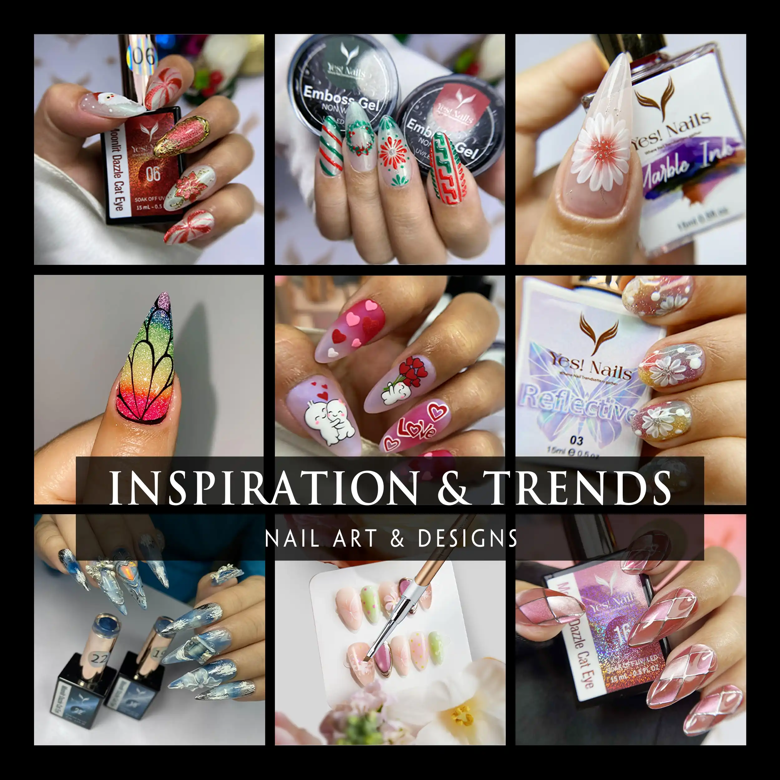 10 NAIL ART BRUSHES SET - Image 3